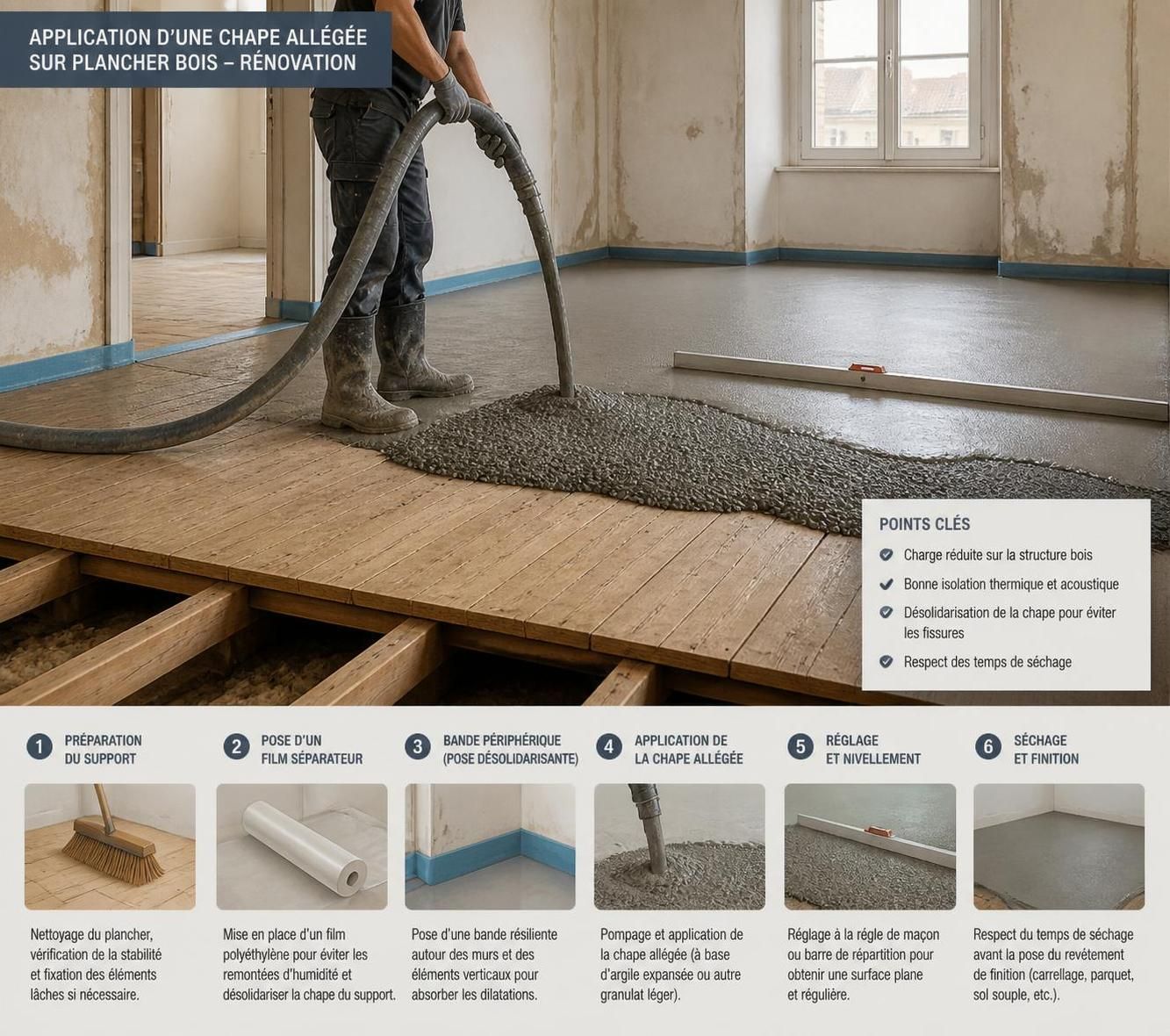 découvrez les avantages de la chape allégée, idéale pour vos travaux de rénovation. apprenez quand l'adopter et pourquoi elle facilite vos projets grâce à sa légèreté et sa rapidité de mise en œuvre.