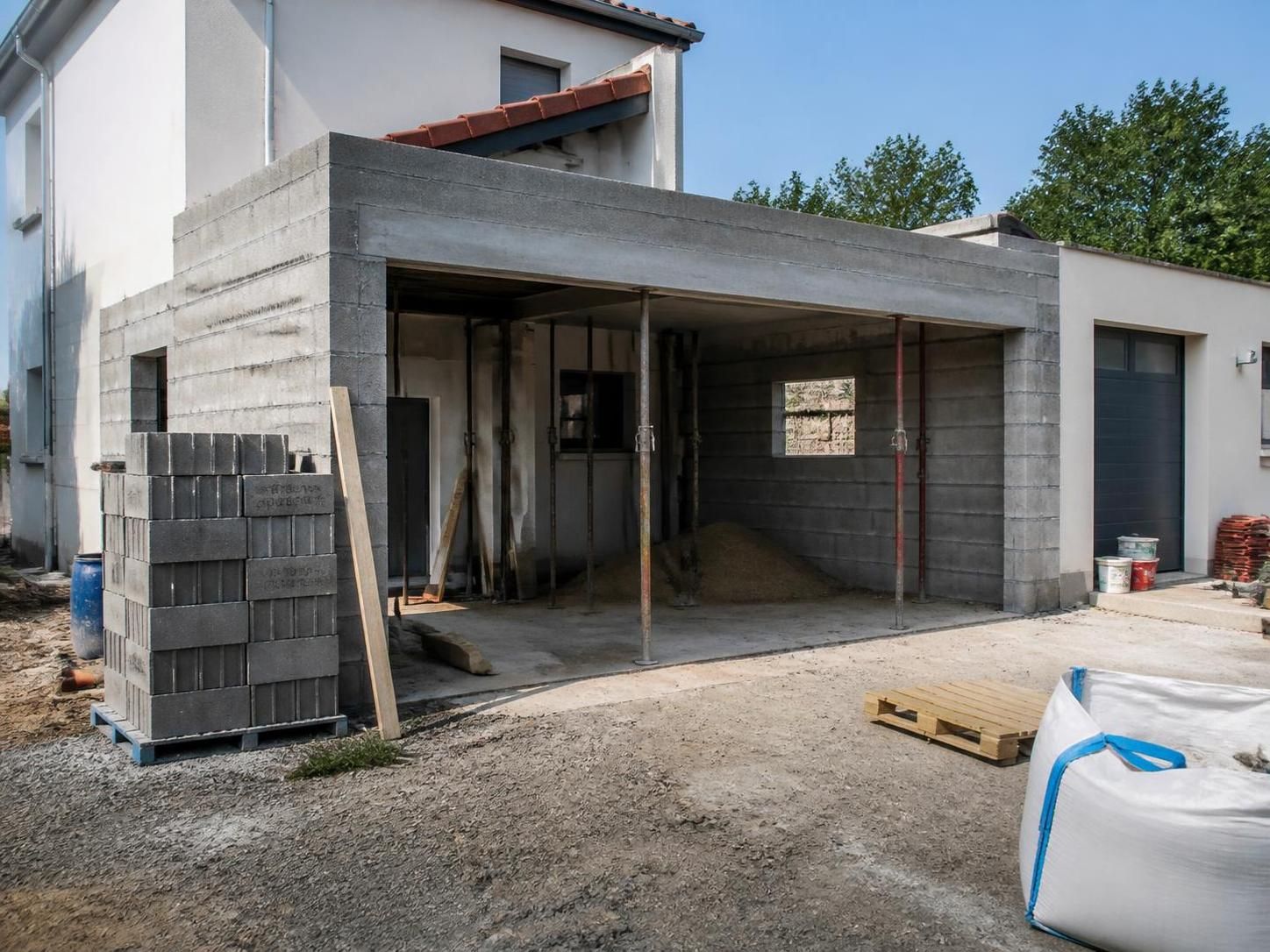 découvrez combien coûte la construction d'un garage avec notre guide détaillé des tarifs en fonction de la surface et des matériaux utilisés.