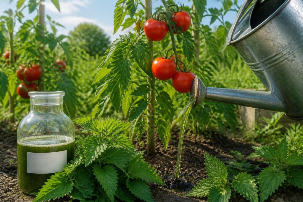 découvrez comment doser correctement le purin d'ortie pour vos tomates afin d'assurer un jardin en pleine santé et une croissance optimale des plantes.