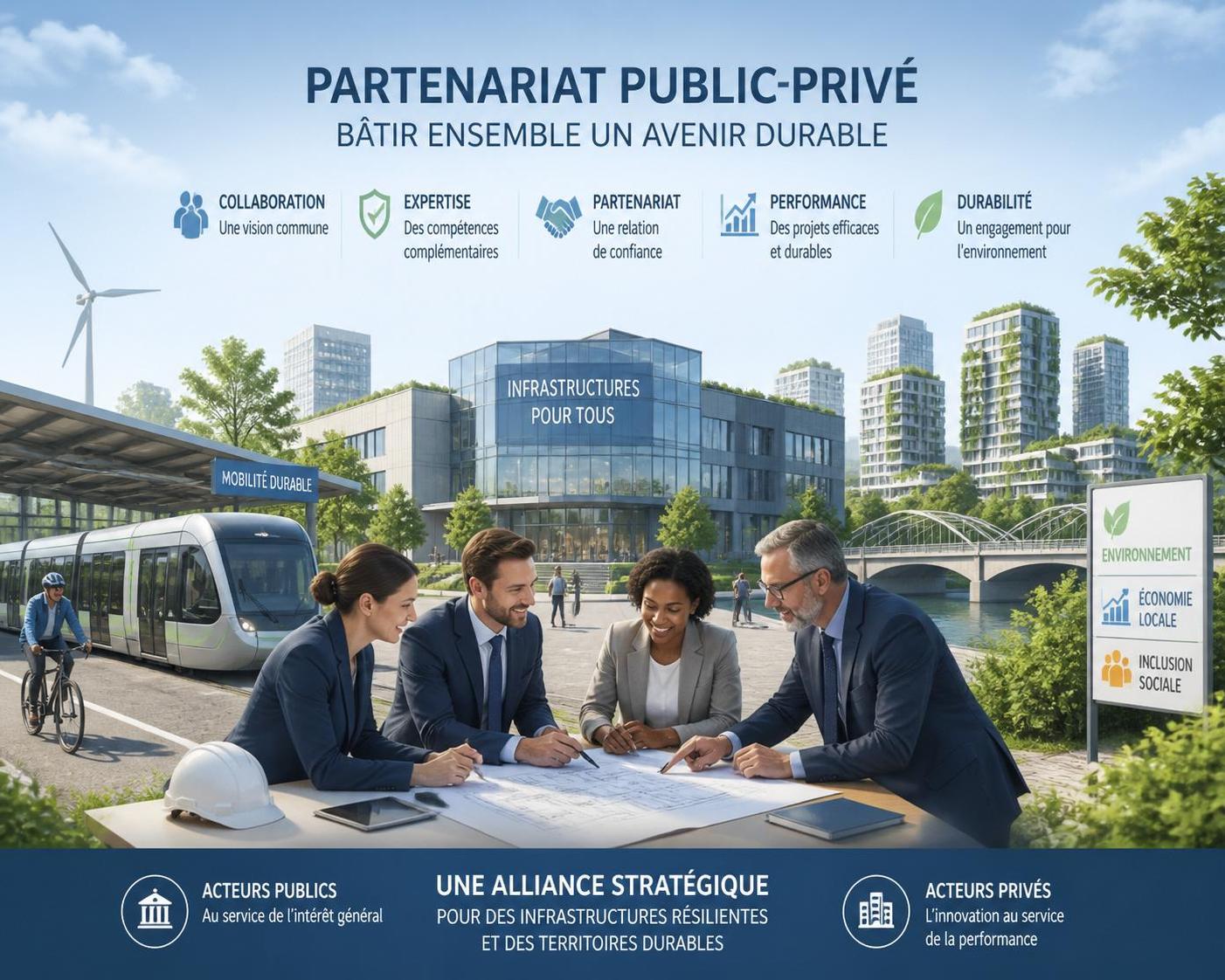 découvrez les enjeux clés du partenariat public-privé (ppp) dans les projets publics, leur fonctionnement, avantages et défis pour une gestion efficace des infrastructures.