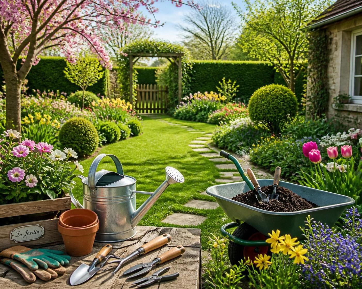découvrez comment préparer votre jardin pour un renouveau réussi à l'occasion du premier jour du printemps 2025 avec nos conseils pratiques et astuces de jardinage.