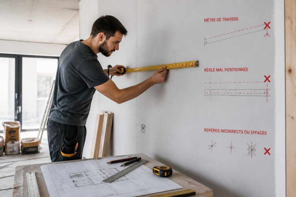 découvrez les erreurs courantes à éviter lors des prises de cotes pour réussir vos travaux de rénovation ou de construction dès le départ.