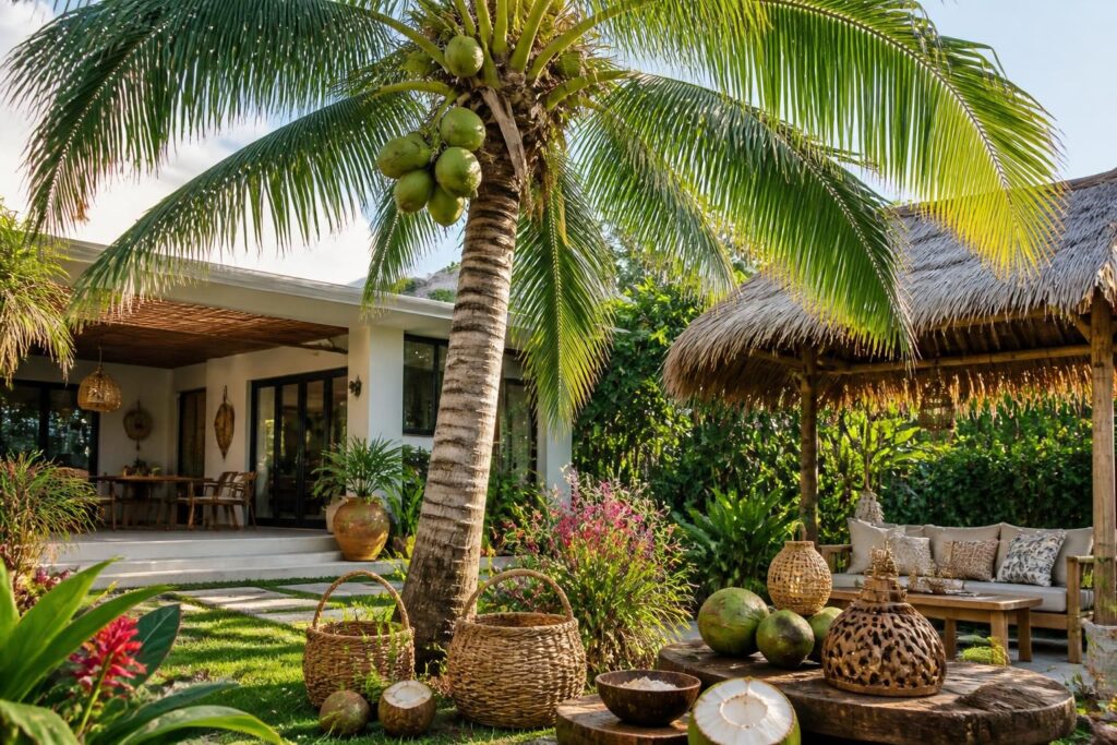 découvrez le cocos nucifera, l’arbre aux mille usages, idéal pour embellir votre jardin et votre maison avec son esthétique unique et ses multiples bienfaits.
