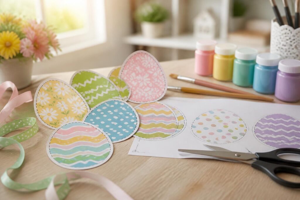 découvrez des astuces simples pour imprimer et découper des œufs de pâques afin de créer des décorations maison originales et réussies pour célébrer la fête en famille.