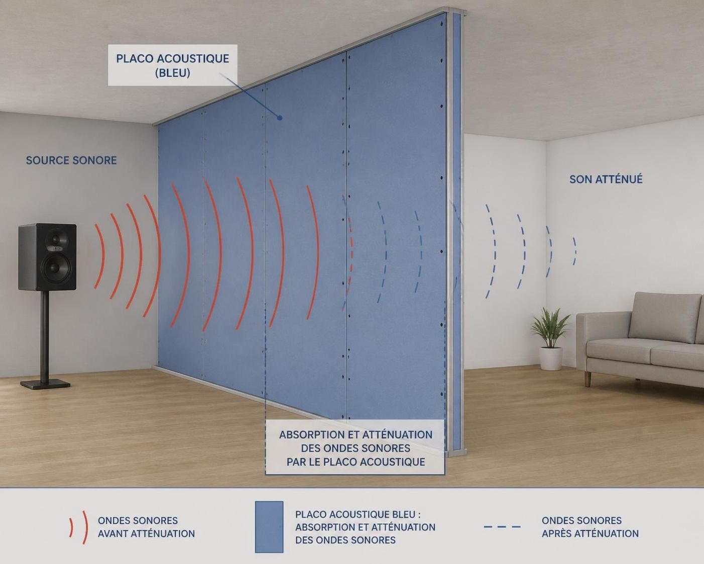 découvrez comment choisir le placo acoustique idéal pour réduire efficacement les nuisances sonores et améliorer le confort sonore de votre espace.