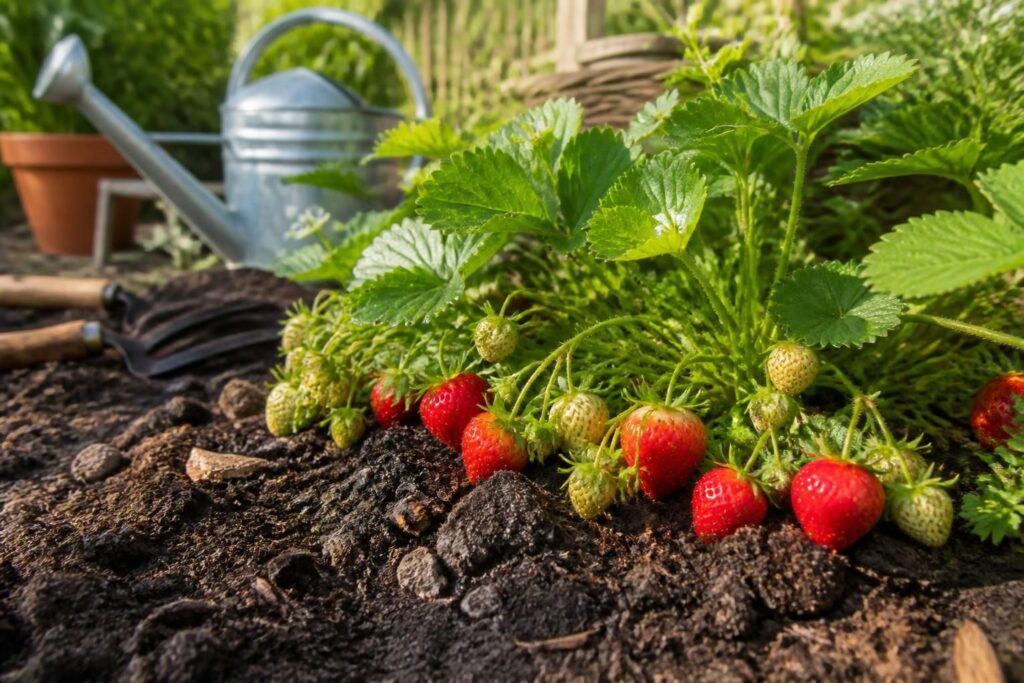 découvrez quel terreau choisir pour cultiver des fraisiers vigoureux et obtenir des fruits savoureux. conseils pratiques pour un sol idéal et des récoltes abondantes.