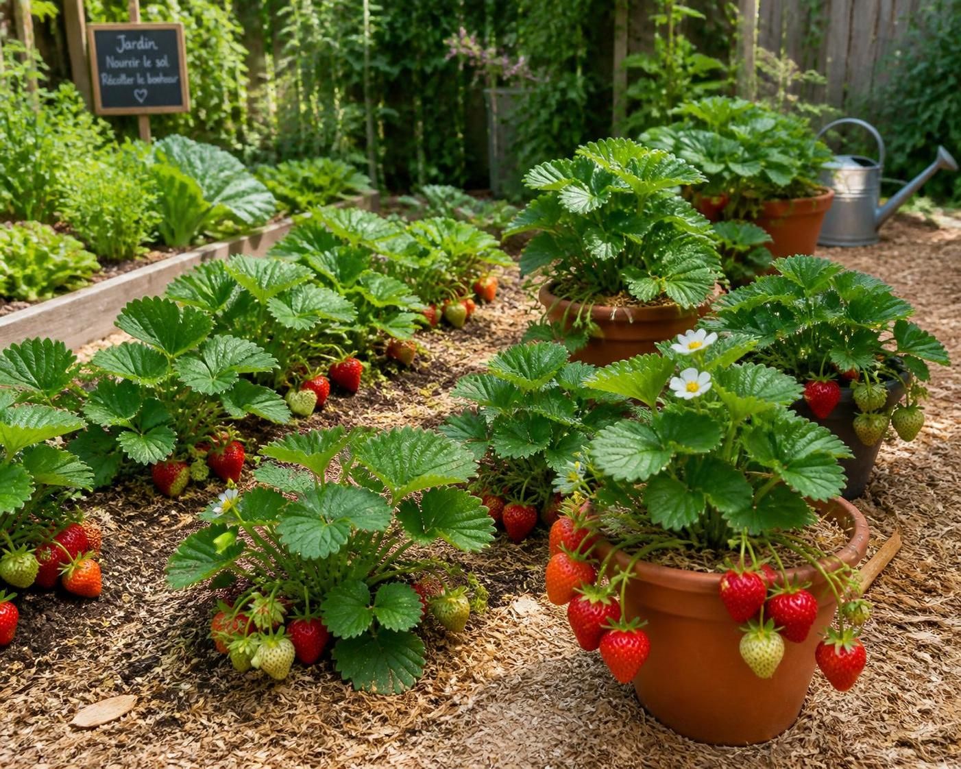 découvrez quel terreau choisir pour cultiver des fraisiers vigoureux et obtenir des fruits savoureux, afin d'assurer une croissance optimale et une récolte abondante.