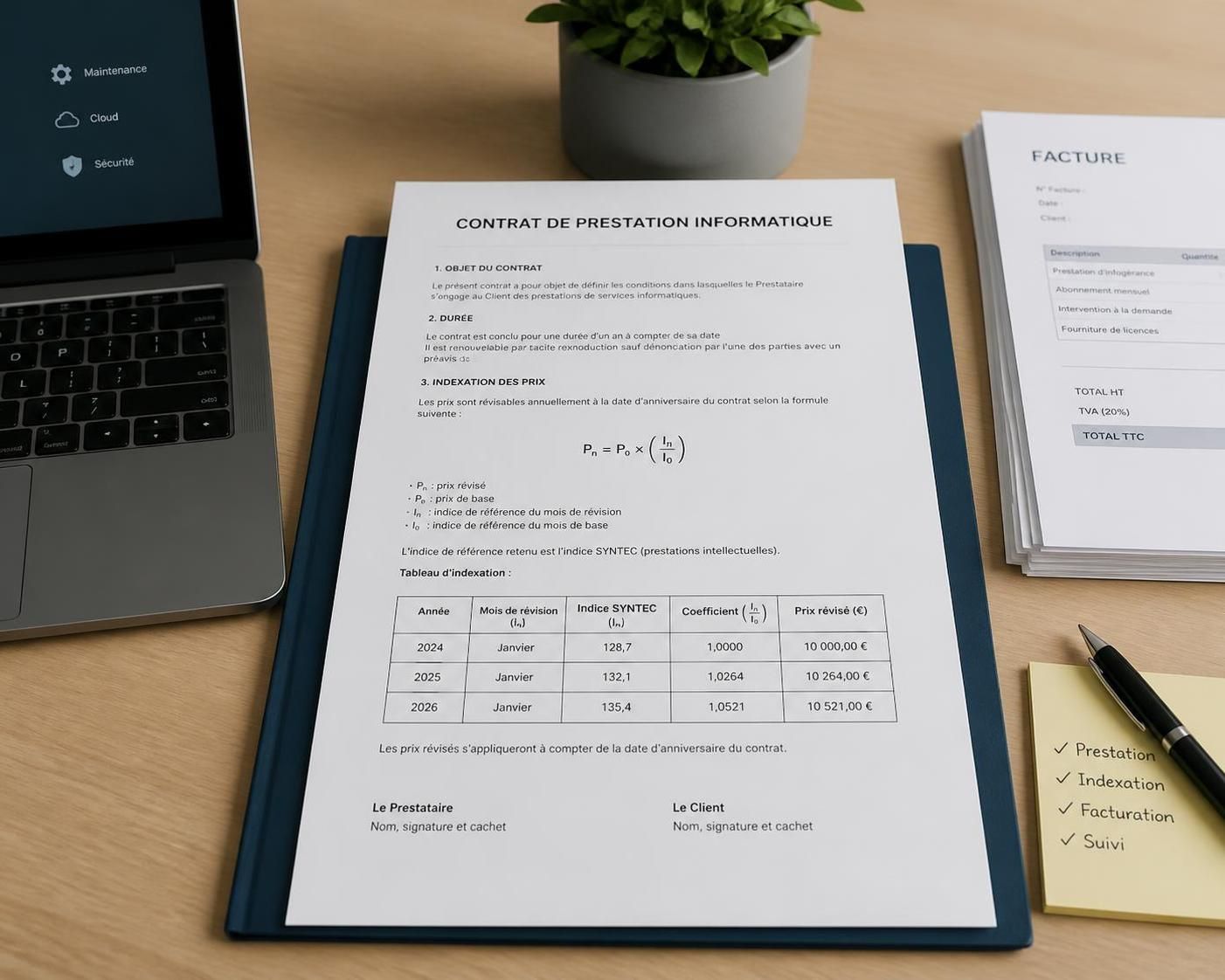 découvrez les impacts de l'indice syntec 2025 sur les contrats de prestation informatique et comment anticiper les évolutions tarifaires dans votre secteur.
