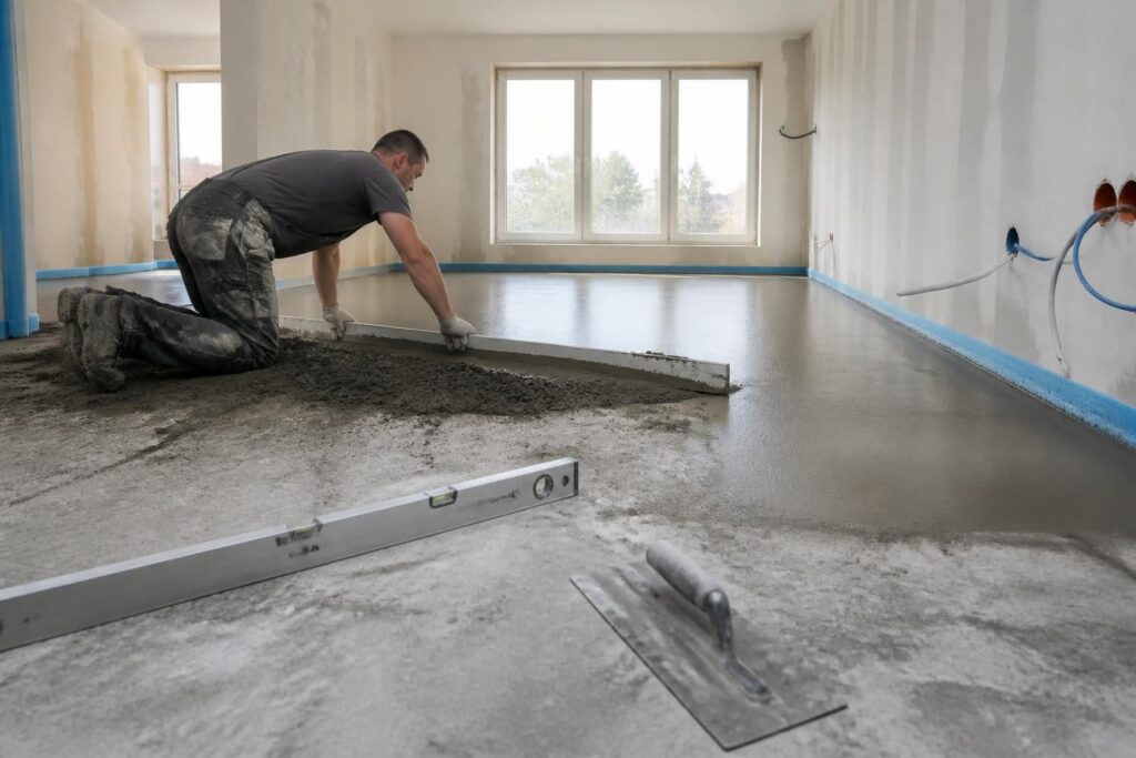 découvrez pourquoi poser une chape est crucial pour assurer la solidité et la durabilité de vos travaux de rénovation. guide complet et conseils pratiques.