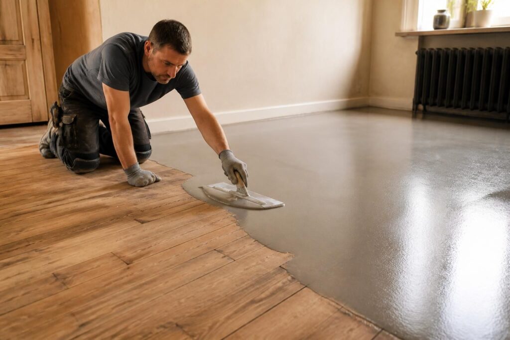 découvrez les meilleures astuces pour réaliser un ragréage efficace sur un plancher en bois et obtenir une surface parfaitement lisse, prête à être aménagée.