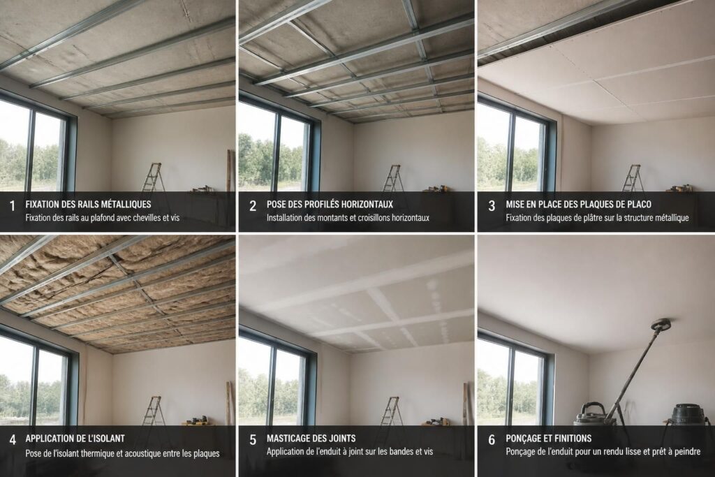 découvrez les étapes clés pour réussir le montage d'un plafond en placo et obtenir un résultat professionnel. guide complet pour un chantier efficace et soigné.