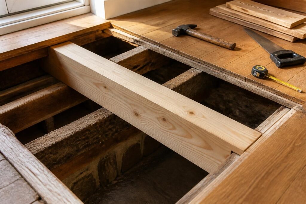 découvrez comment choisir la bonne essence de solive en bois pour renforcer efficacement vos planchers et assurer leur durabilité.