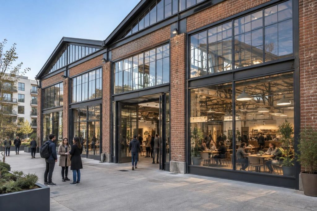découvrez la plateforme du bâtiment à la halle de pantin : consultez les avis, les photos et les services proposés pour préparer votre visite.