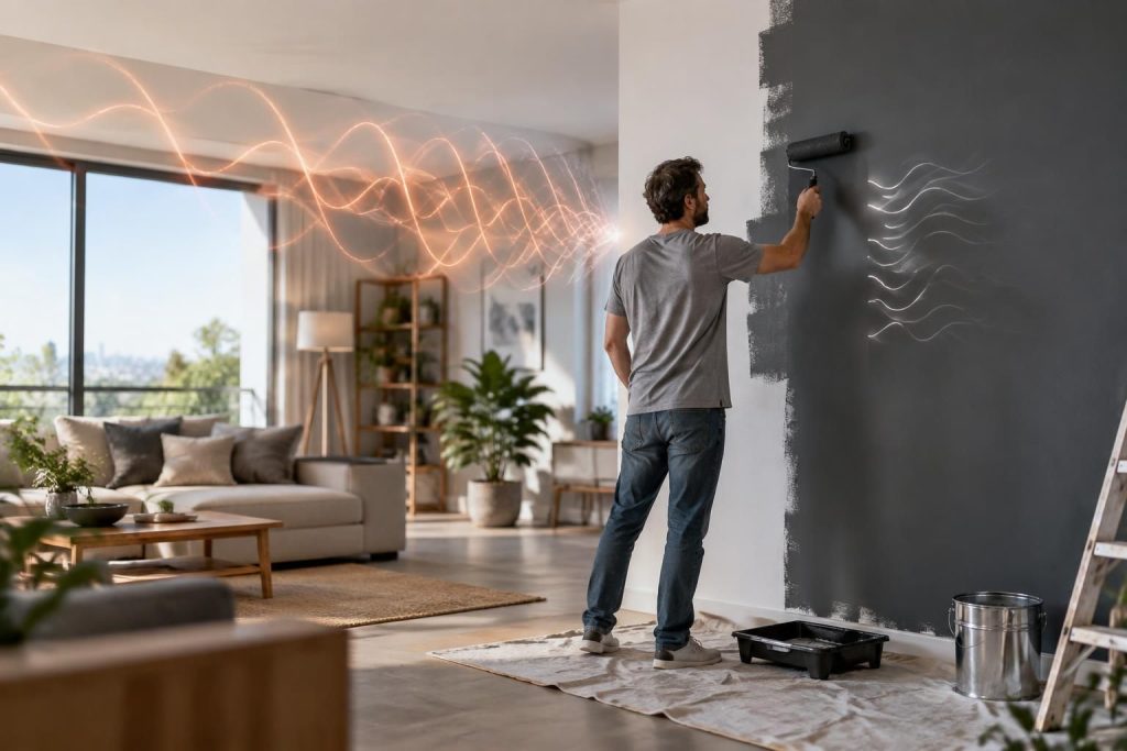 découvrez l’efficacité de la peinture anti-ondes électromagnétiques, ses applications et les conseils pour l’intégrer à votre intérieur.