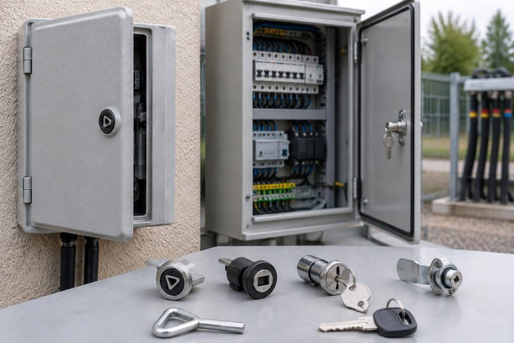 découvrez les serrures pour coffret électrique compatibles edf, schneider et legrand, ainsi que des solutions fiables pour les installations extérieures.